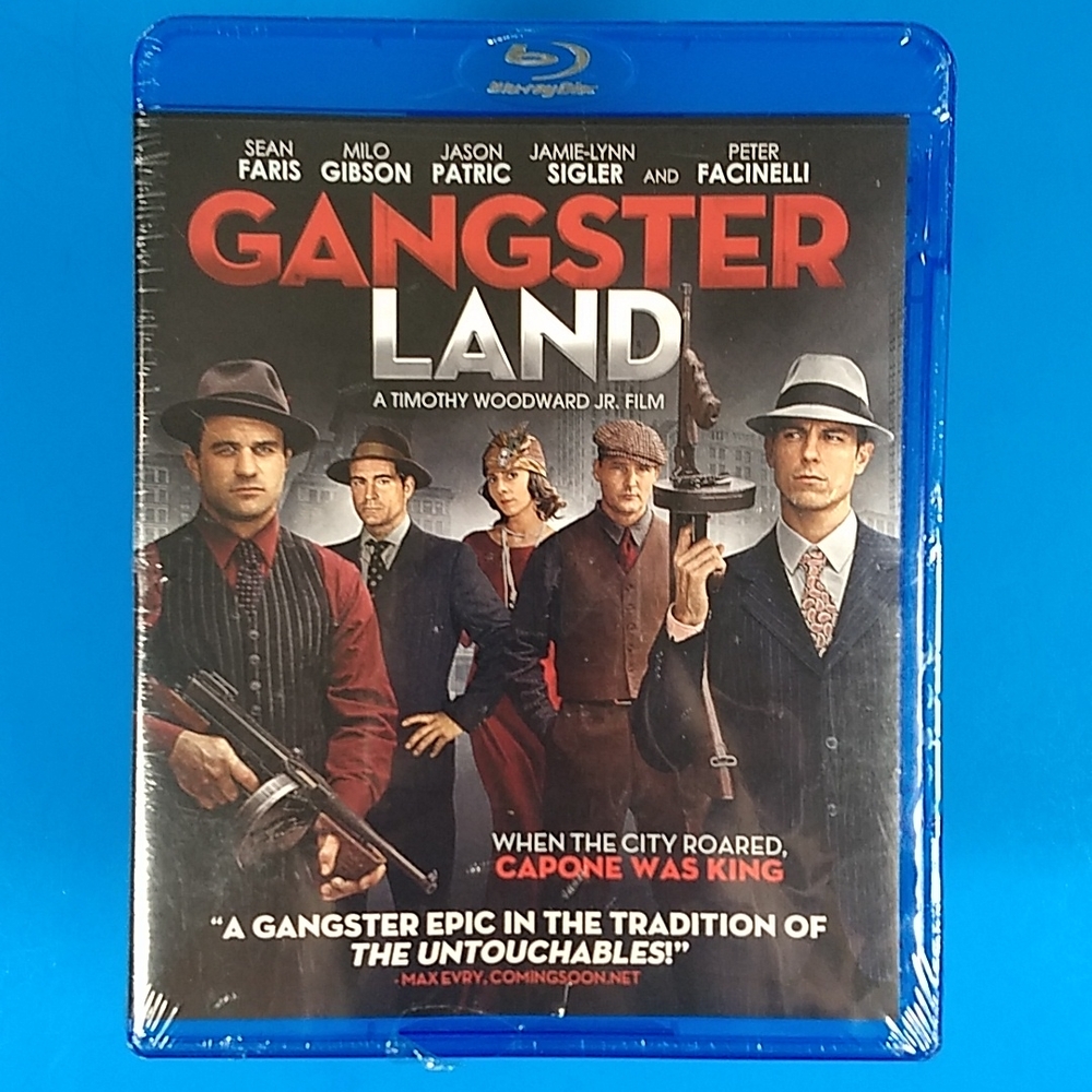 Gangster Land Blu Ray, Factory Sealed